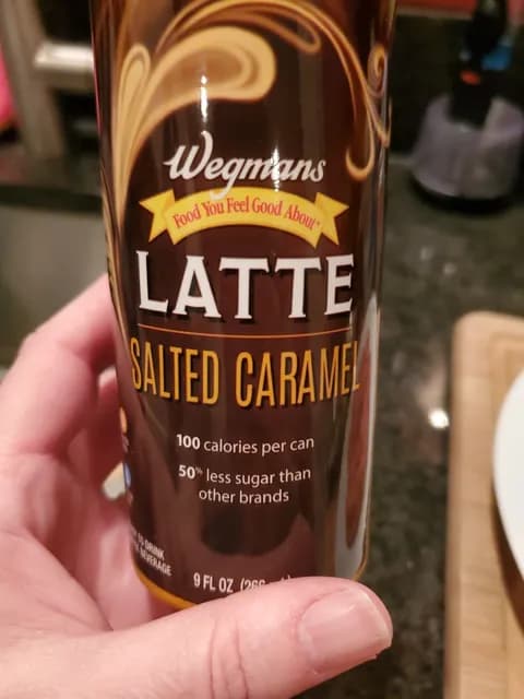 Wegmans Salted Caramel Latte