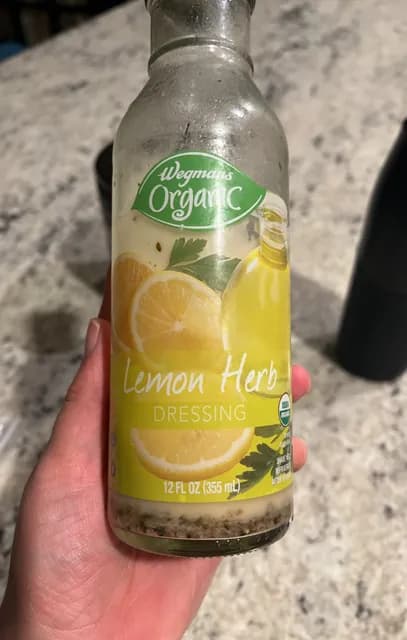 Wegmans Organic Lemon Herb Dressing