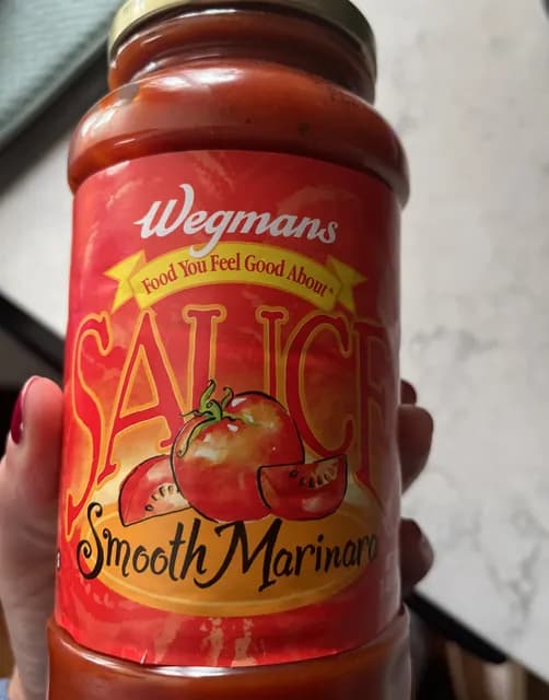 Wegmans Smooth Marinara Sauce