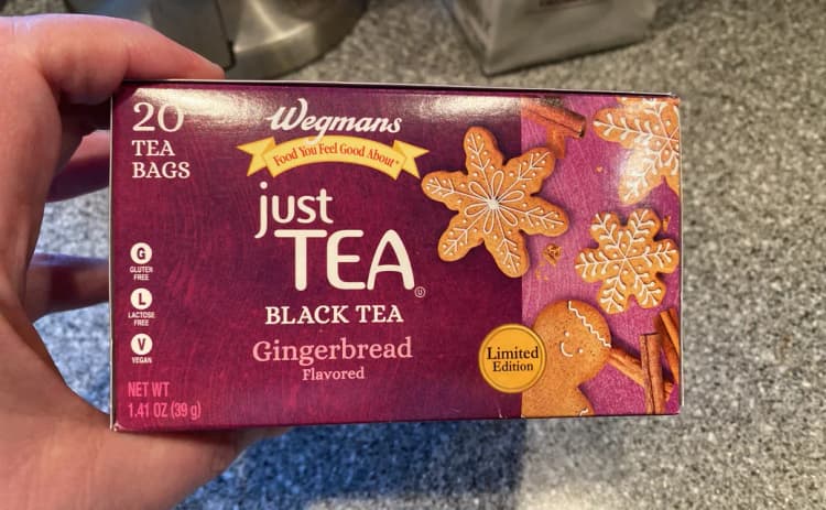 Wegmans Just Tea Gingerbread Flavored Black Tea