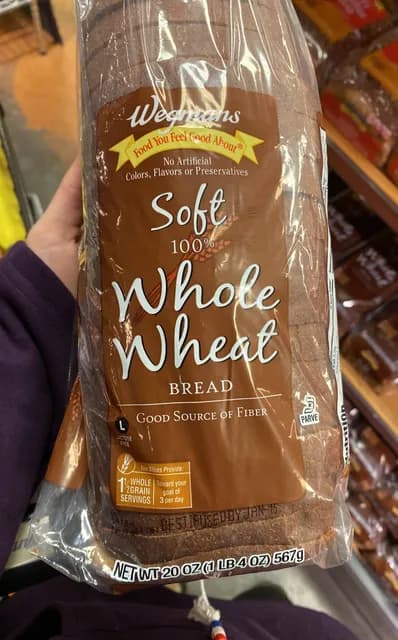 Wegmans Soft 100% Whole Wheat Bread