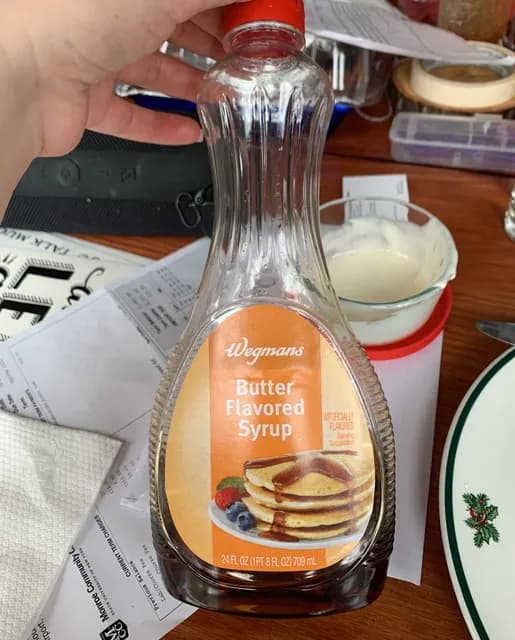 Wegmans Butter Flavored Syrup