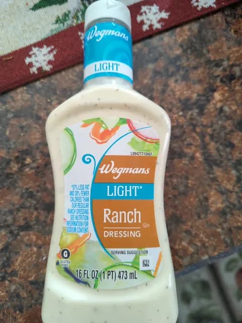 Wegmans Light Ranch Dressing