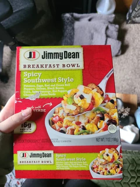 Jimmy Dean Breakfast Bowl Spicy Southern Style