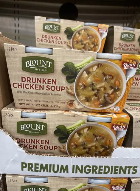 Blount Fine Foods Drunken Chicken Soup