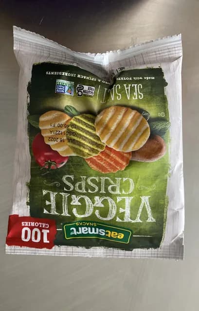 Eatsmart Sea Salt Veggie Crisps