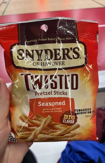 Snyder'S Of Hanover Twisted Pretzel Sticks Seasoned With A Butter Blend Of Spices