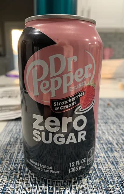 Dr. Pepper Strawberries & Cream Zero Sugar
