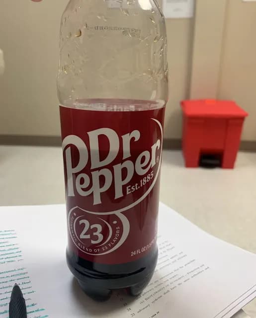 Dr. Pepper Authentic Blend Of 23 Flavors