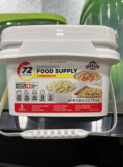 Augason Farms 72 Hour Emergency Food Supply 1-Person Kit