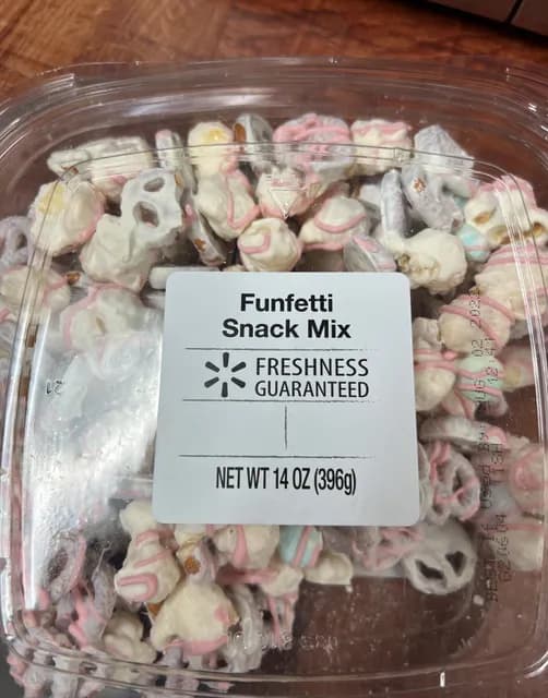 Walmart Funfetti Snack Mix