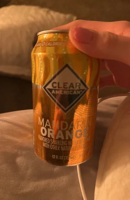 Clear American Mandarin Orange Flavored Sparkling Water