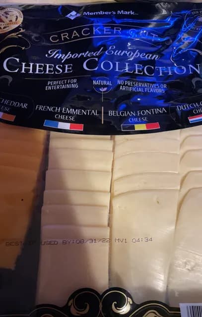 Member'S Mark Cracker Cut Imported European Cheese Collection