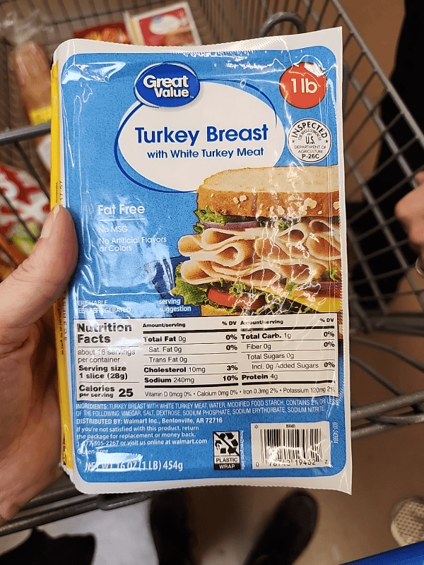 Great Value Fat-Free Turkey Breast