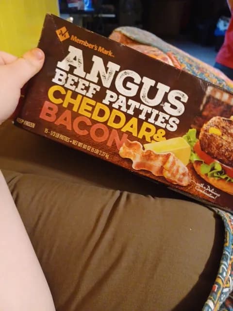 Member'S Mark Cheddar & Bacon Angus Beef Patties