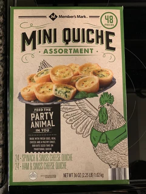 Member'S Mark Mini Quiche Assortment