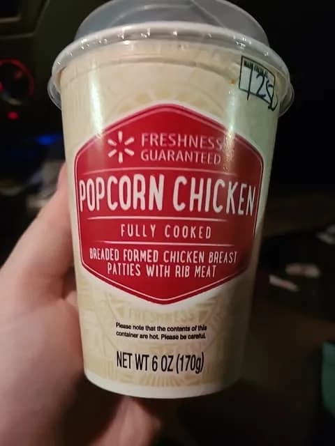 Freshness Guaranteed Fully Cooked Popcorn Chicken