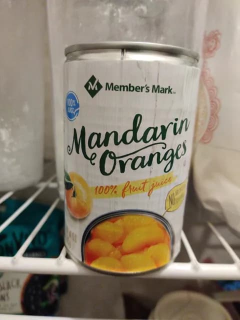 Member'S Mark Mandarin Oranges 100% Fruit Juice