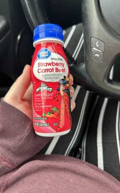 Great Value Strawberry Carrot Beet Smoothie