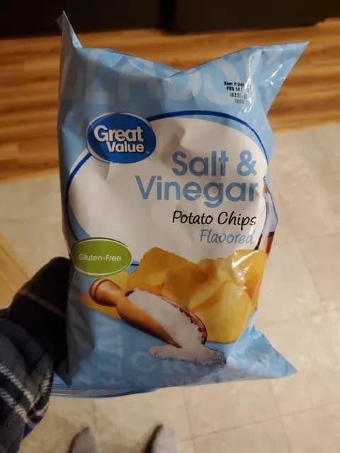 Is it Low Residue Friendly? Great Value Gluten-free Salt & Vinegar Potato Chips