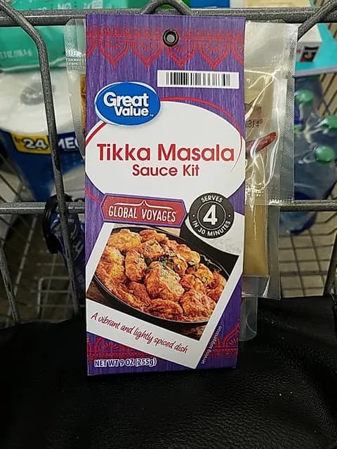 Great Value Tikka Masala Sauce Kit