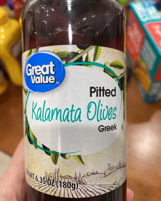 Great Value Pitted Greek Kalamata Olives