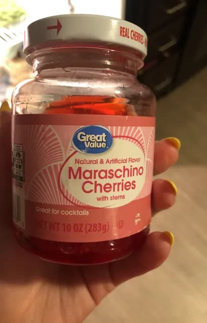 Great Value Maraschino Cherries With Stems