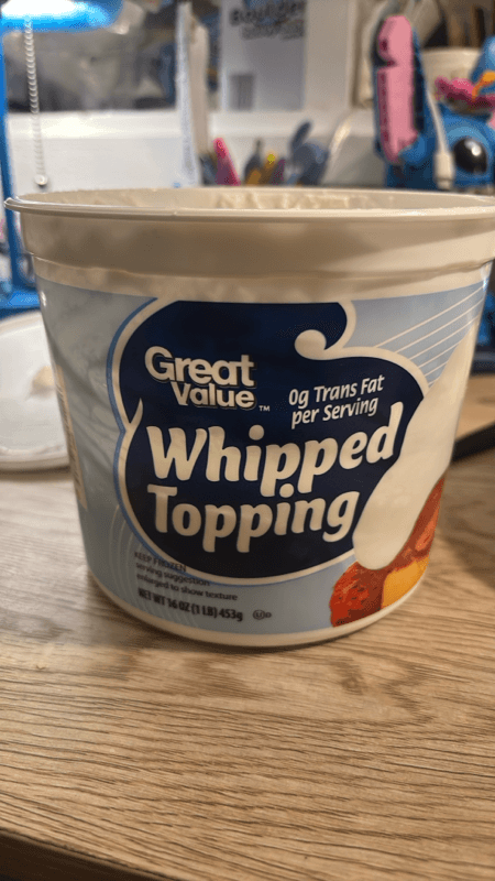 Great Value  Whipped Topping