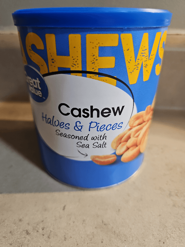Great Value Cashew Halves And