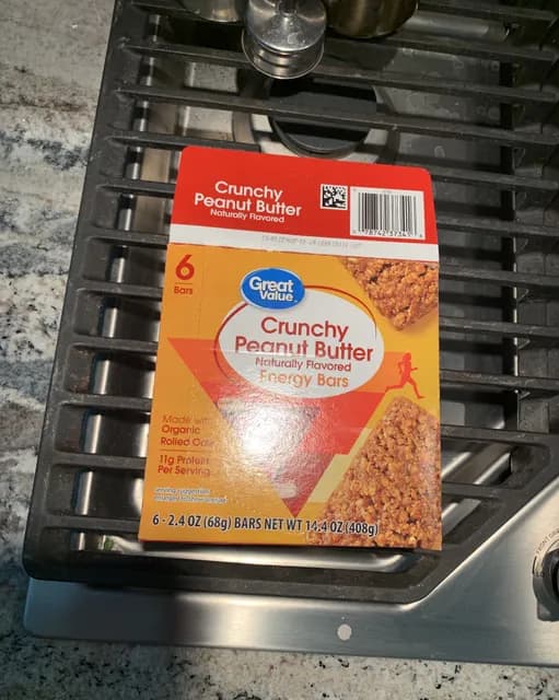 Great Value Crunchy Peanut Butter Energy Bars
