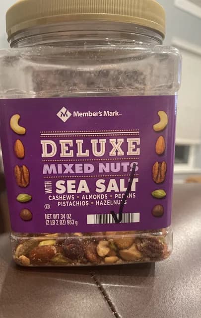 Member'S Mark Deluxe Mixed Nuts With Sea Salt