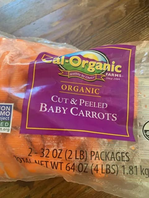Cal-Organic Farms Organic Cut & Peeled Baby Carrots