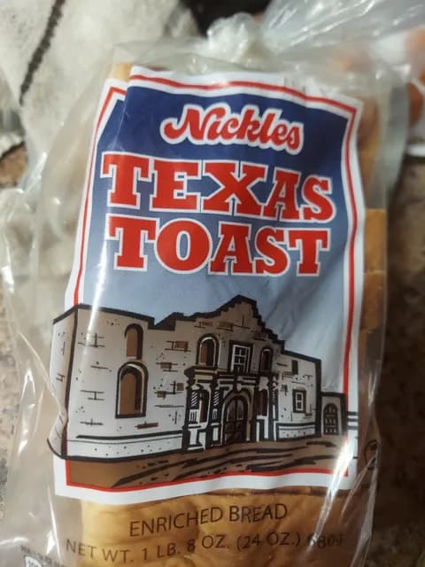 Nickles Texas Toast Enriched Bread
