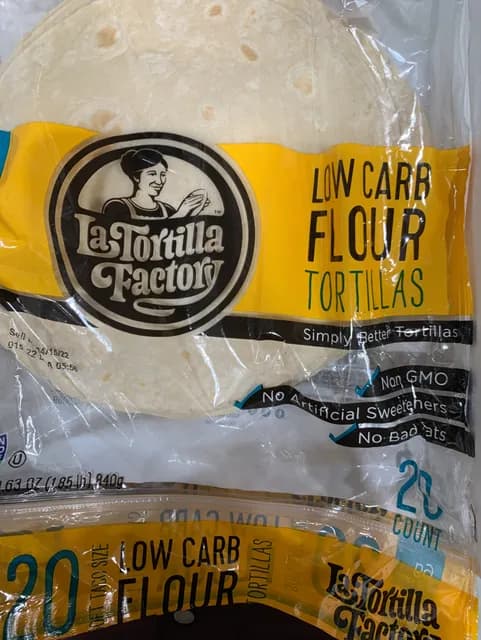 La Tortilla Factory Low Carb Flour Tortillas