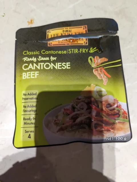 Lee Kum Kee Ready Sauce For Cantonese Beef