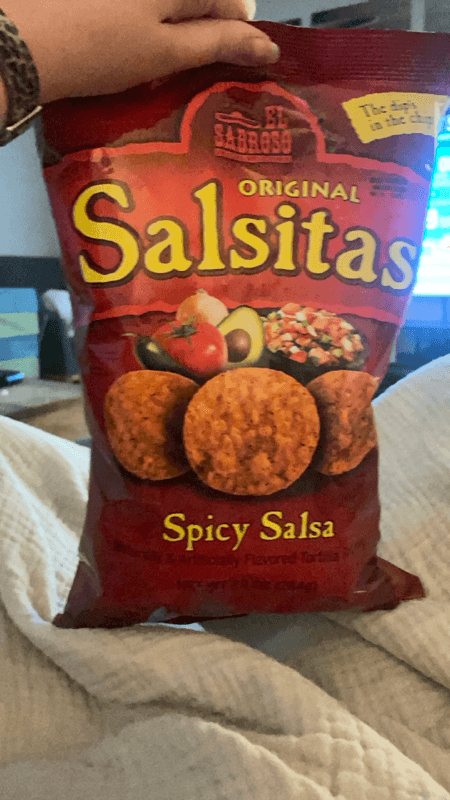El Sabroso Salsitas Spicy Salsa Tortilla Chips
