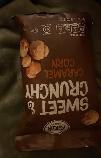 The Whole Earth Sweet & Crunchy Caramel Corn