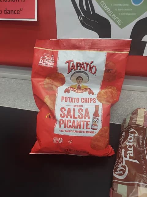 El Sabroso Tapatio Salsa Picante Potato Chips