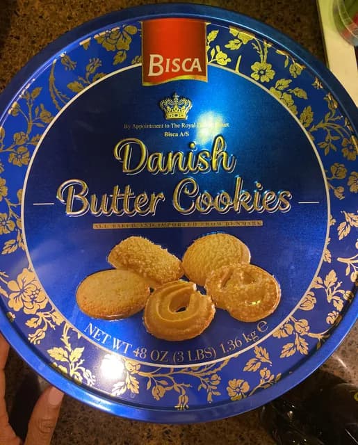 Bisca Danish Butter Cookies