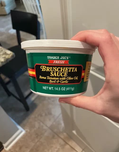 Is it Alpha Gal Friendly? Trader Joe’s Fresh Bruschetta Sauce