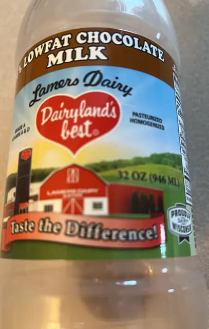 Lamers Dairy 1% Chocolate Milk