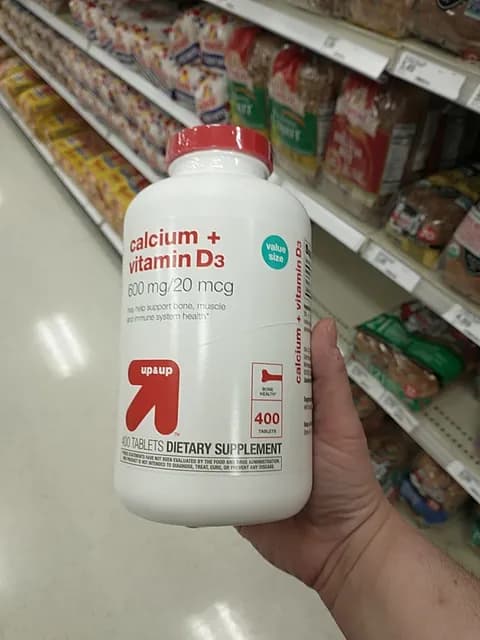 Up & Up Calcium + Vitamin D3 Dietary Supplement