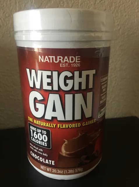 Naturade Weight Gain Chocolate The Naturally Flavored Gainer