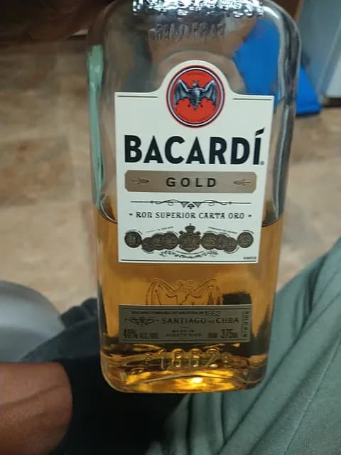Bacardi Gold Ron Superior Carta Oro Gold Rum