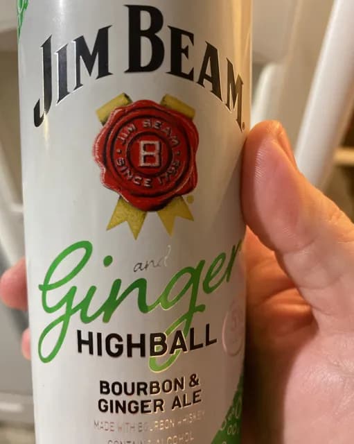 Jim Beam Ginger Highball Bourbon & Ginger Ale