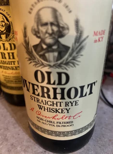 Old Overholt Straight Rye Whiskey