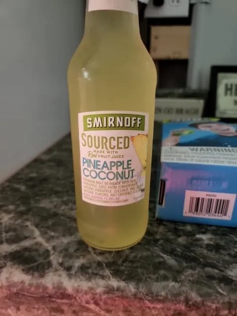 Smirnoff Sourced Pineapple Coconut Premium Malt Beverage