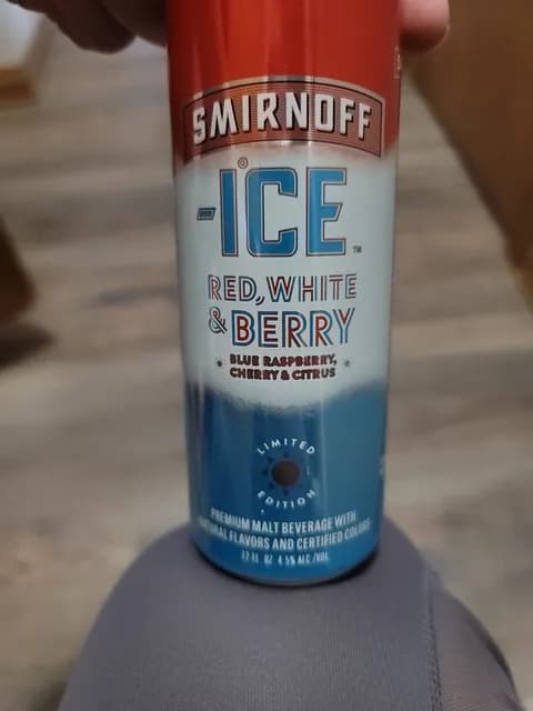 Smirnoff Limited Edition Red, White & Berry Ice
