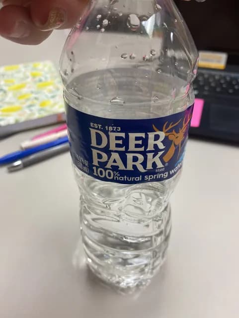 Is it Vegetarian? Deer Park 100% Natural Spring Water