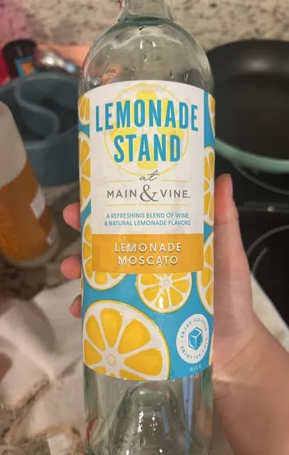 Lemonade Stand At Main & Vine Lemonade Moscato